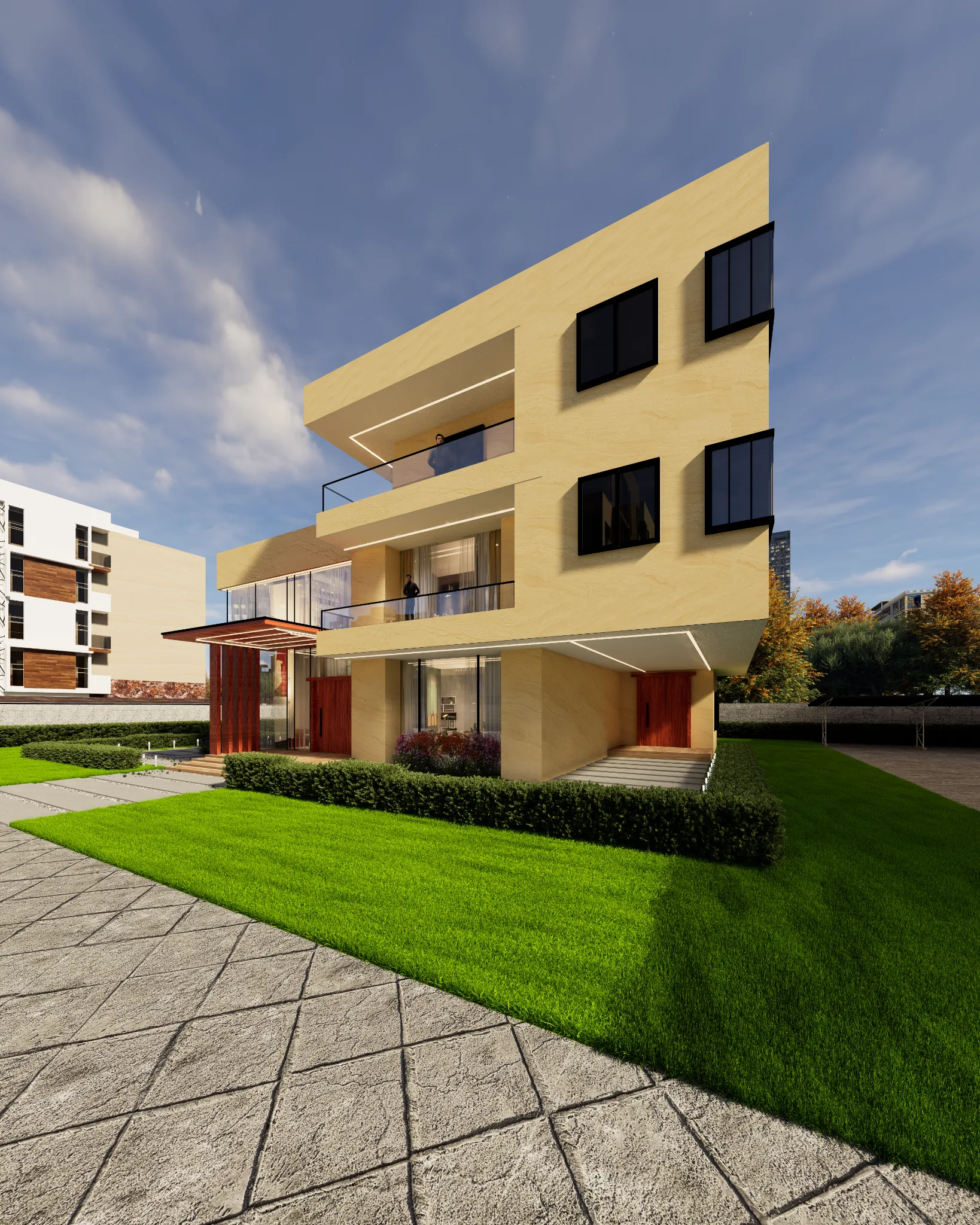 Nagakiba Day architectural visualization 06 by Graphkin