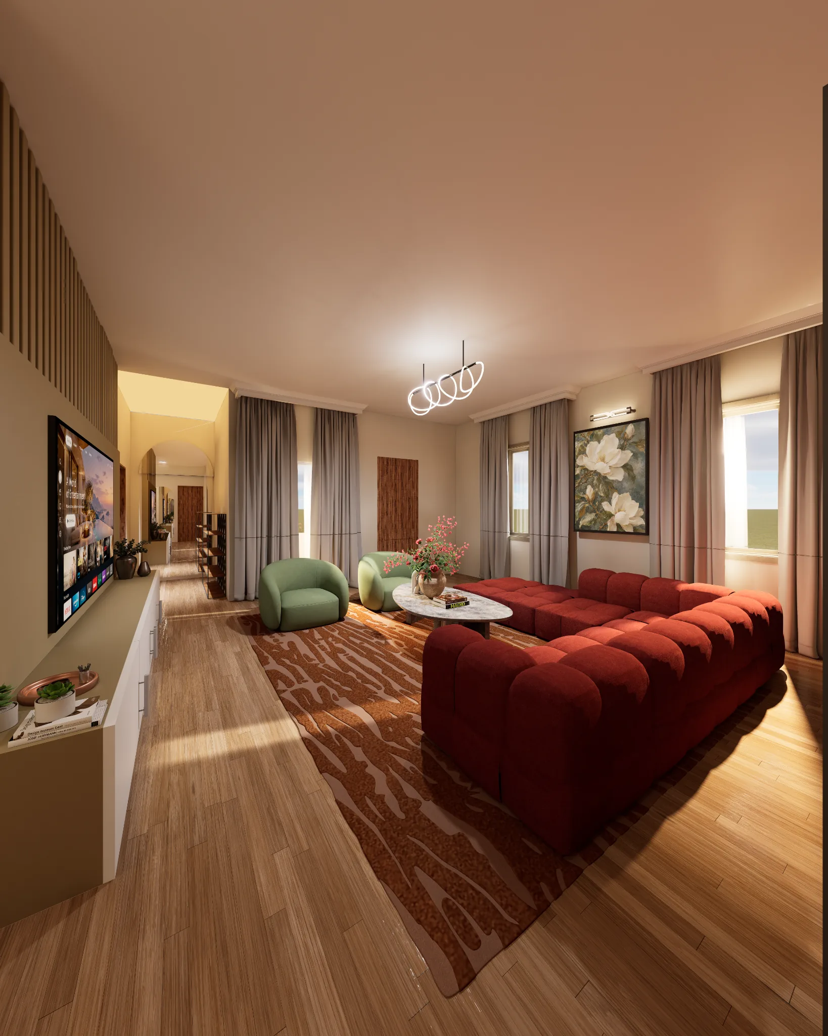 Noani House interior visualization 02 by Graphkin